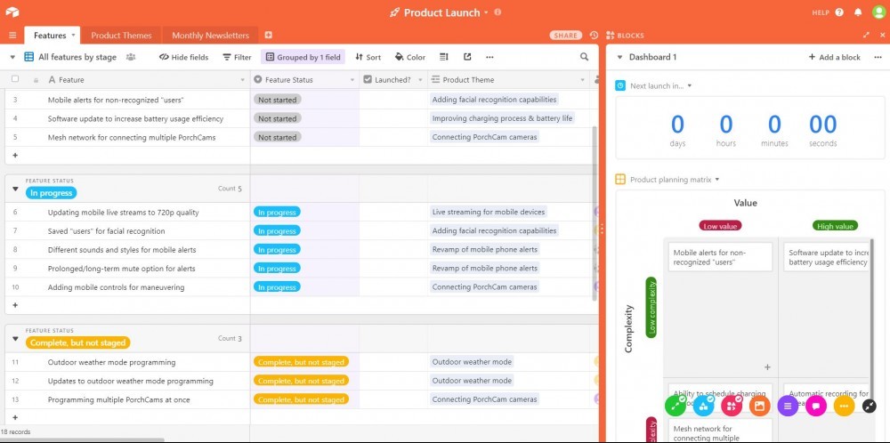 Airtable product launch