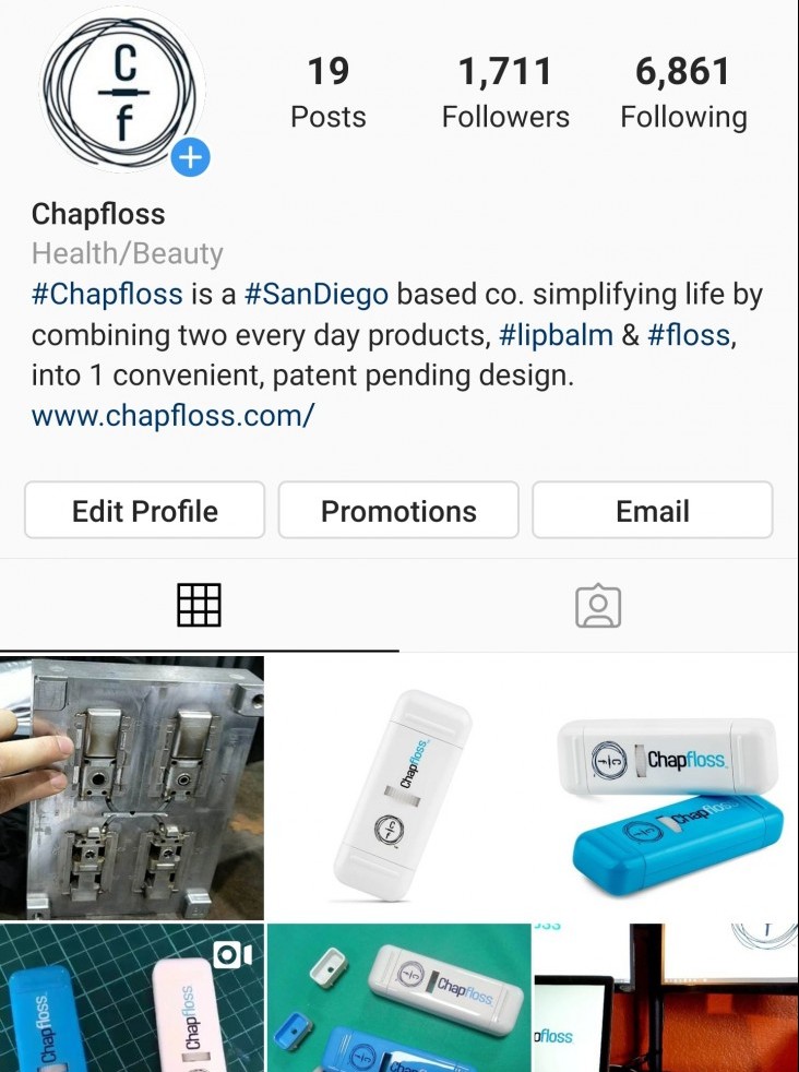 Chapfloss Instagram