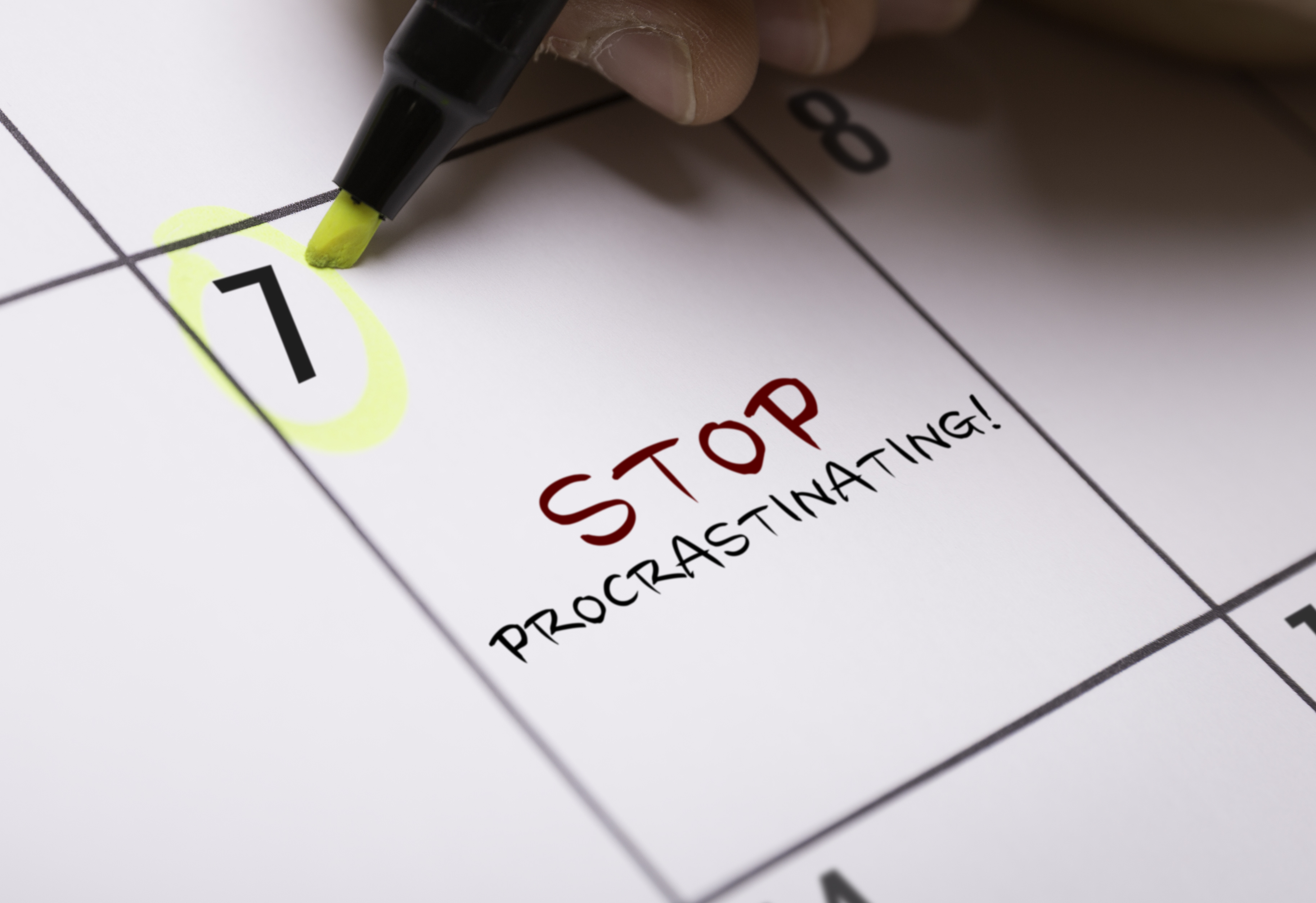 How Do I Stop Procrastinating? 3 Direct Steps.
